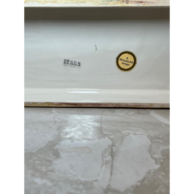 White Late 20th Century Mottahedeh Porcelian Lion Figure, Italy For Sale - Image 8 of 10