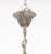 Metal Hollywood Regency Foliate Form Tole Chandelier For Sale - Image 7 of 9