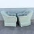 Ethan Allen Vintage Mid Century Tufted Button Club Chairs by Ethan Allen - A Pair For Sale - Image 4 of 11