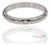 Cartier Platinum 950 Natural Diamond Wedding/Engagement Band Ring, Size 5 For Sale