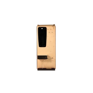 Salmon-Colored Compact Wardrobe with Mirror, 1961 For Sale