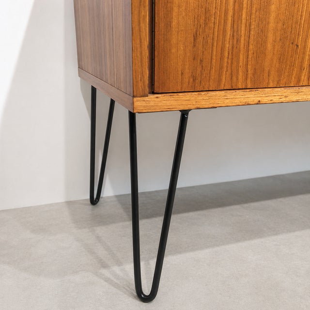 Vintage Teak Lowboard from MDK, Belgium, 1960s For Sale - Image 6 of 10