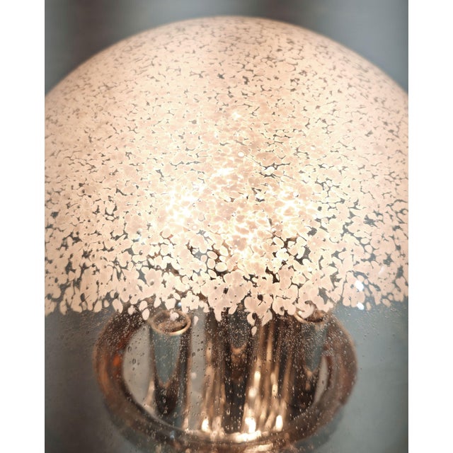Mid-Century Modern Space Age Chrome and Murano Glass Floor Lamp, Italy, 1970s For Sale - Image 15 of 17