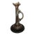 Vintage Drip Glaze Trumpet Vase For Sale
