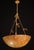 Orange Art Deco Alabaster Pendant, 1950s For Sale - Image 13 of 13