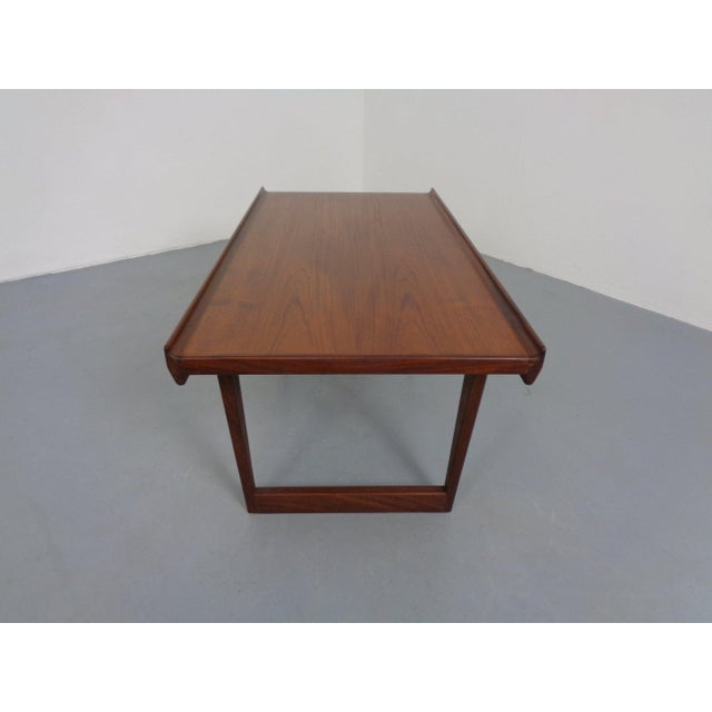 Wood Teak Coffee Table by Peter Løvig Nielsen for Dansk Designs, Denmark, 1968 For Sale - Image 7 of 15