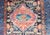Navy Blue Antique Persian Hamadan Rug With Vibrant Geometric Floral Motifs 3'4 X 6'4 For Sale - Image 8 of 10