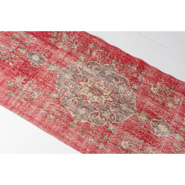 Vintage Boho Living Room Carpet For Sale - Image 9 of 9