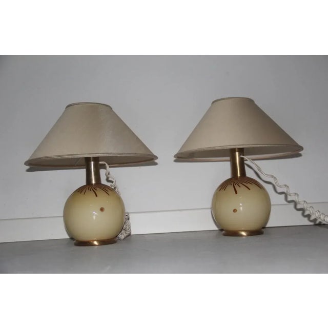 Vintage Murano Glass Table Lamps from La Murrina, 1970s, Set of 2 For Sale - Image 10 of 10