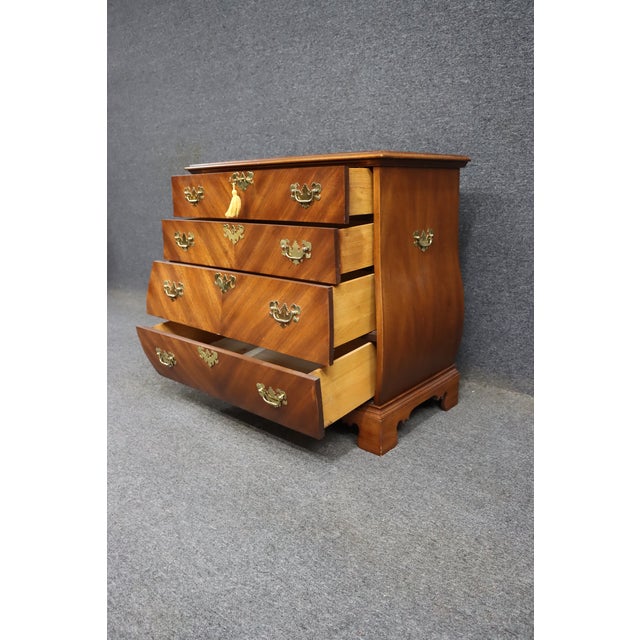 Weiman Cherry Bombay Commode Chest For Sale - Image 9 of 13