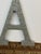Metal Galvanized Steel Letter A For Sale - Image 7 of 12