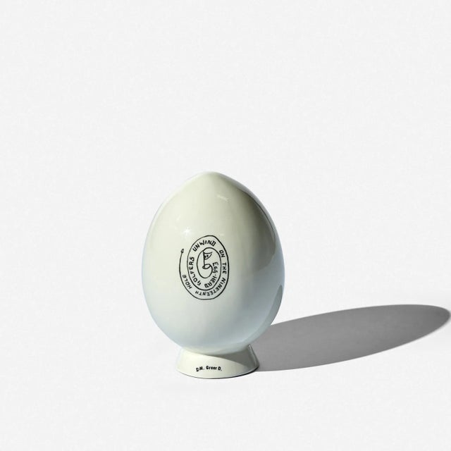 Vintage Ceramic Egghead For Sale In Houston - Image 6 of 7