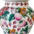 Persimmon Vintage 1970s Chinese Export Porcelain Fruit Motif Temple Jars - Pair For Sale - Image 8 of 13