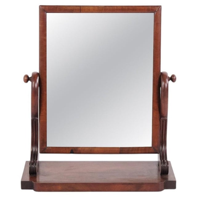 Vintage Mahogany Table Mirror, 19th Century For Sale - Image 9 of 9