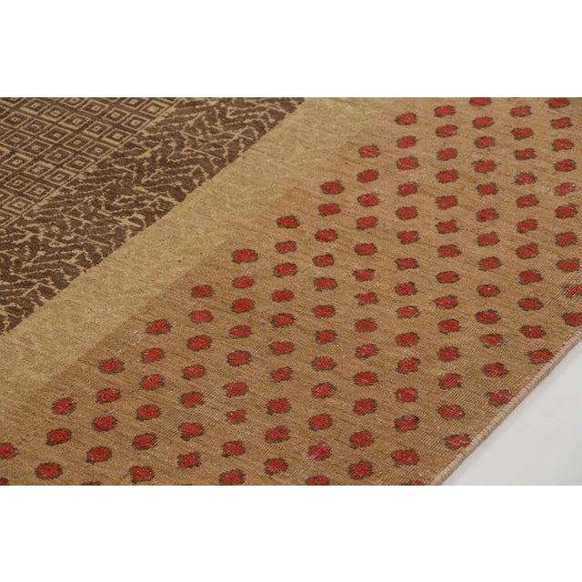 Rug & Kilim Contemporary French Art Deco Style Maze Grid Wool Rug by Rug & Kilim, India For Sale - Image 4 of 9