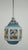 Offered is this vintage mostly blue Art Deco design pendant lamp with beautifully painted glass. If you want to emphasize...