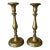 Antique Solid Brass, Classical Candlestick Holders- a Pair For Sale