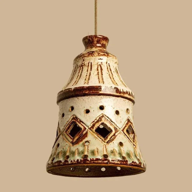 Danish Ceramic Pendant, 1970s For Sale - Image 9 of 11