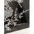 Exotic Asian Mother of Pearl Inlay Lacquer Art Panel Peacock Phoenix Birds Black Silver For Sale In San Diego - Image 6 of 14