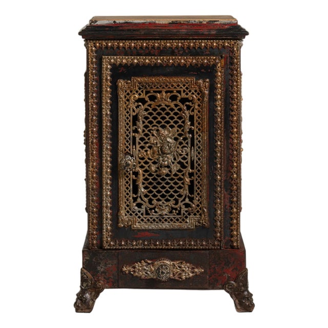 19th Century Victorian Brown Wood China & Display Cabinets For Sale