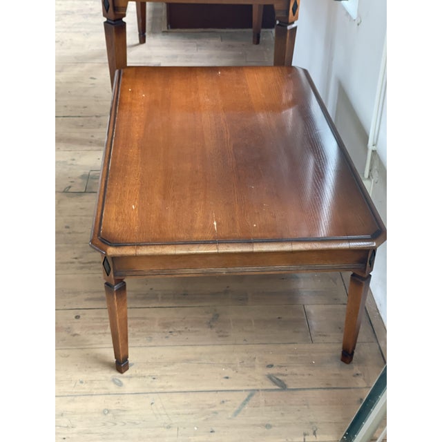 Art Deco Wooden Coffee Table For Sale - Image 11 of 12