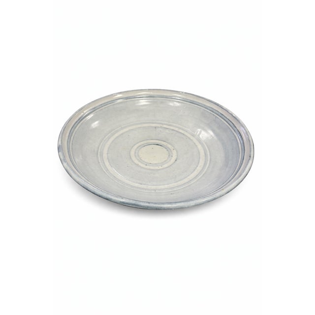 Vintage Studio Pottery Shallow Serving Bowl / Tray For Sale In San Diego - Image 6 of 8