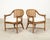 Contemporary Pair of McGuire Organic Modern Rattan and Cane Armchairs For Sale - Image 3 of 18