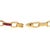 Vintage 1.50ct Ruby 14k Yellow Gold Open Fancy Link Bracelet For Sale - Image 4 of 5