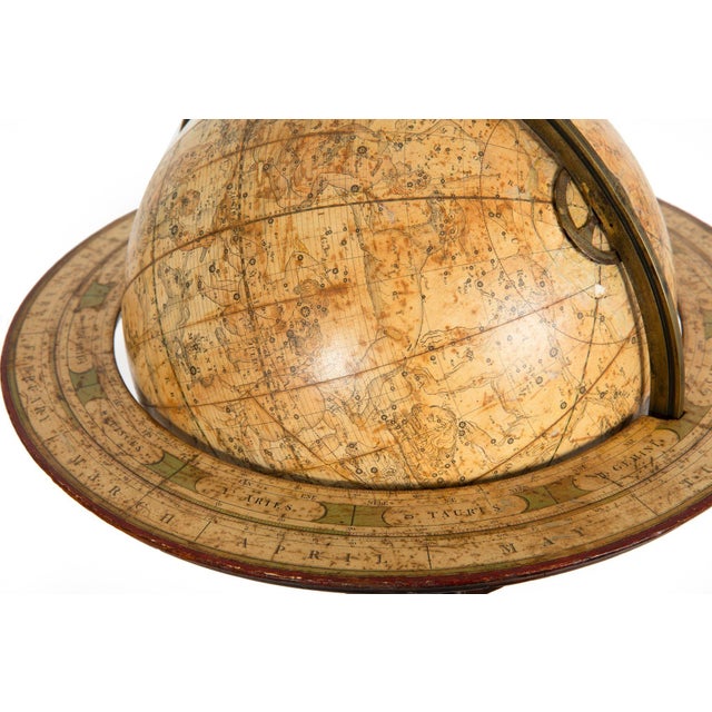 Fine Rare Regency Table-Top Celestial 12” Globe by J & W Cary Ca. 1816 For Sale - Image 18 of 18
