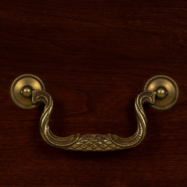 A well-made chest of drawers from Ethan Allen’s Regent’s Park collection, crafted in cherry with a warm, even finish...