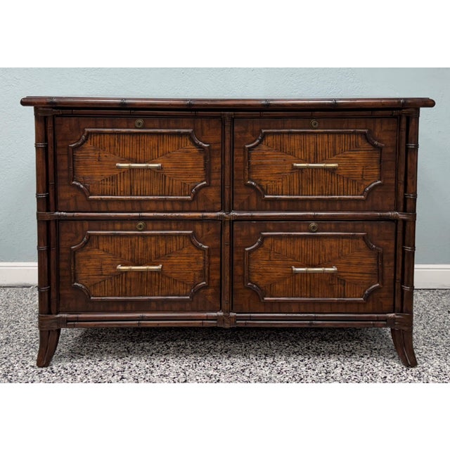 Tommy Bahama Sligh Bal Harbor Laguna Beach File Chest | Chairish