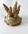 Mid-Century Modern French Cheese Spreader in the Shape of a Shell with Four Knives For Sale - Image 3 of 7