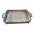 Mid 20th Century Ornate Silverplate Footed Casserole / Dessert Server With Pyrex Insert For Sale