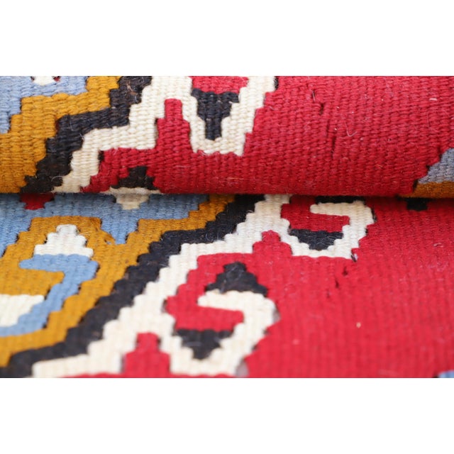 1980s Traditional Red Cappadocia Kilim For Sale - Image 9 of 13