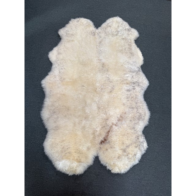 2010s Interiors Genuine Sheepskin Rug For Sale - Image 5 of 12