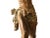 Wood 18th C Baroque Corpus Christi Sculpture / Christ Wooden Statue / Antique Carved Jesus For Sale - Image 7 of 13