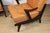 Vintage Armchair in Black Wood and Caramel Leather, 1950s For Sale - Image 11 of 18