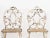 White White Scrollwork Garden Dining Table and Four Chairs, France 1940s For Sale - Image 8 of 12