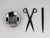 Vintage Minimalist Desk Set from Caimi Ashtray & Lerche Solingen Tools, 1990s, Set of 3 For Sale - Image 11 of 12