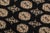 Black Bokhara Rug 9’2” X 12′ Black Wool Tribal Hand-Knotted Oriental Carpet For Sale - Image 8 of 13