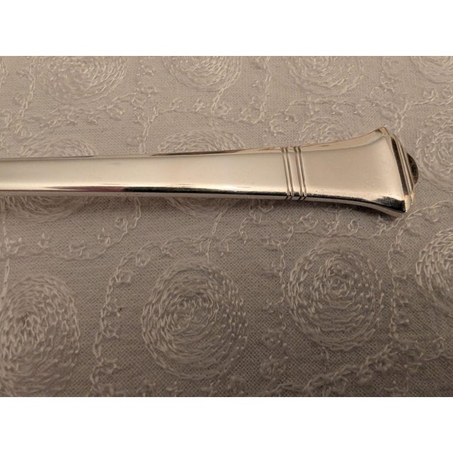 Tiffany and Co. Tiffany "Windham" Sterling Silver Dessert Spoons, 8 Pieces For Sale - Image 4 of 10