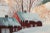 White Ann Yost Whitesell 'Scene in Kutztown' Original Oil Painting For Sale - Image 8 of 12