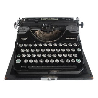 Wanderer Continental Typewriter, Germany, 1930s For Sale