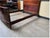 Brown Antique Art Nouveau Ornate Bed, 1910 For Sale - Image 8 of 9