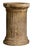 Antique Terracotta Pedestal Column for Planters, 1950s For Sale