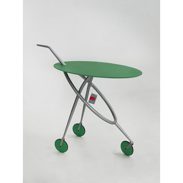 Vintage Trolley Bar, 1980s, in Flawless conditions. Designed 1980 to 1989 This piece has an attribution mark, I am sure...