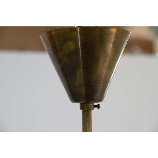 Danish Brass Poppy Pendant by Svend Aage Holm Sørensen, 1970s For Sale - Image 11 of 18