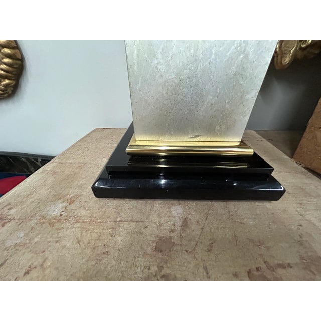 Mid-Century Modern Large Pair of Modernist Table Lamps For Sale - Image 3 of 10