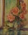 Roses and vase by Bonnie Beach Ryan (American, 1901-1940). In 1933, Bonnie Beach Ryan held her first solo show of flower...