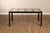Chinese Chippendale Black Lacquered Dining Table With Two Leaves, Inset Glass For Sale - Image 16 of 18